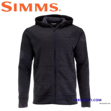 Худи Simms Challenger Full-Zip Hoody Black Heather размер L